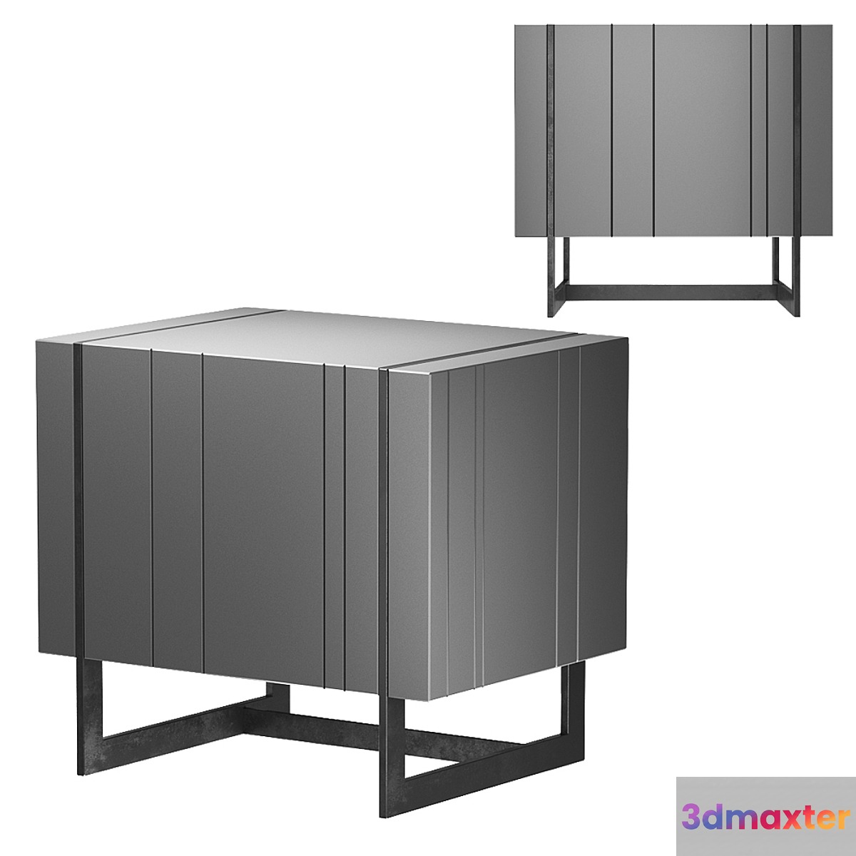 Olsen bedside table. The werby 3D Max
