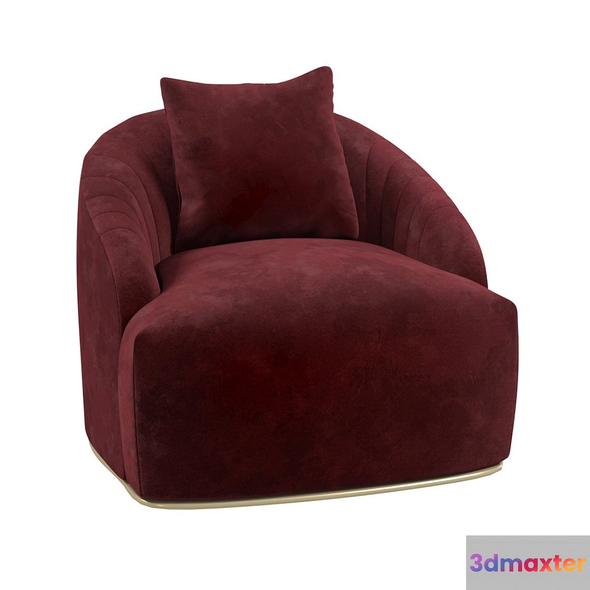 Astrid armchair 3D Max
