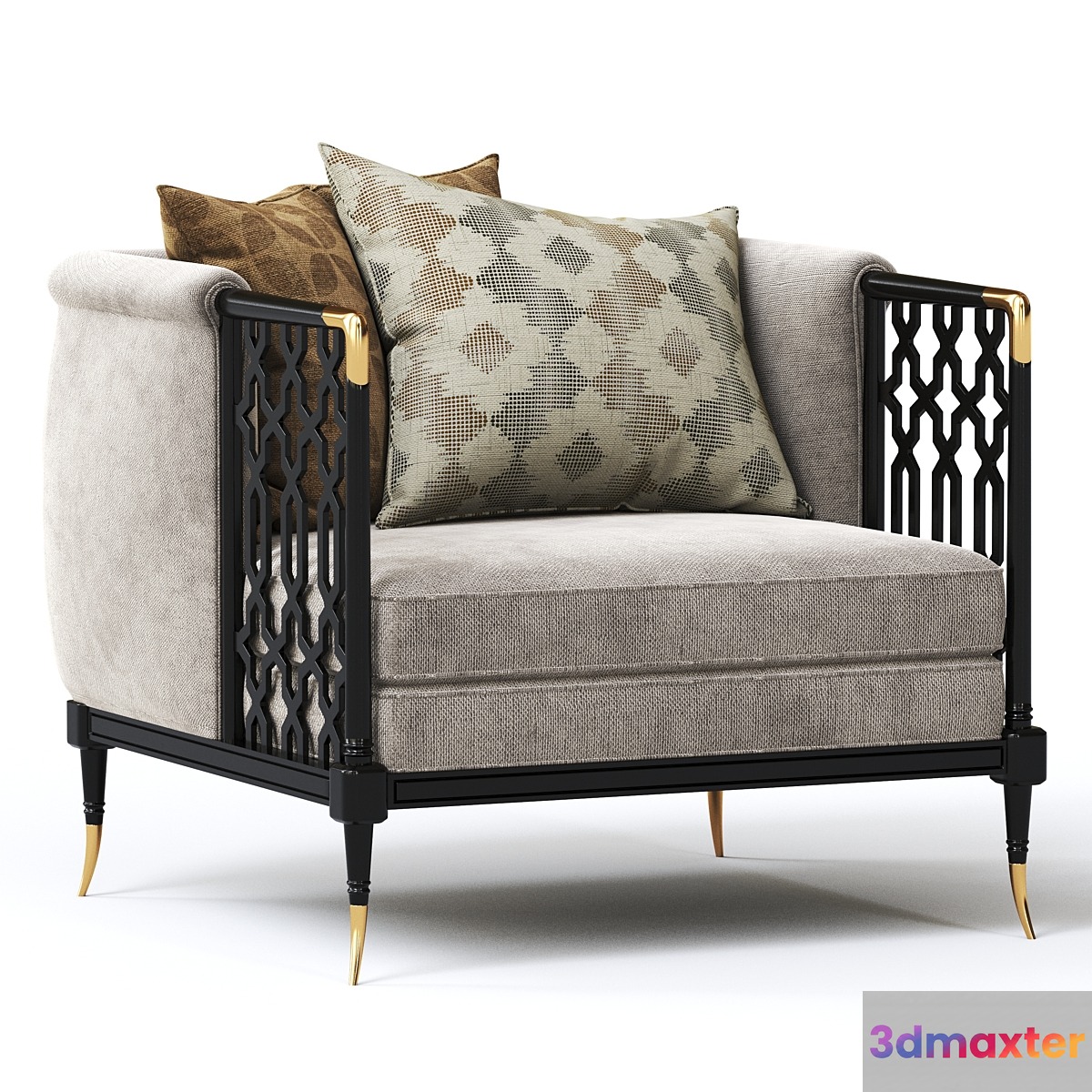 Caracole Lattice Entertain You Chair - No.2 3D Max
