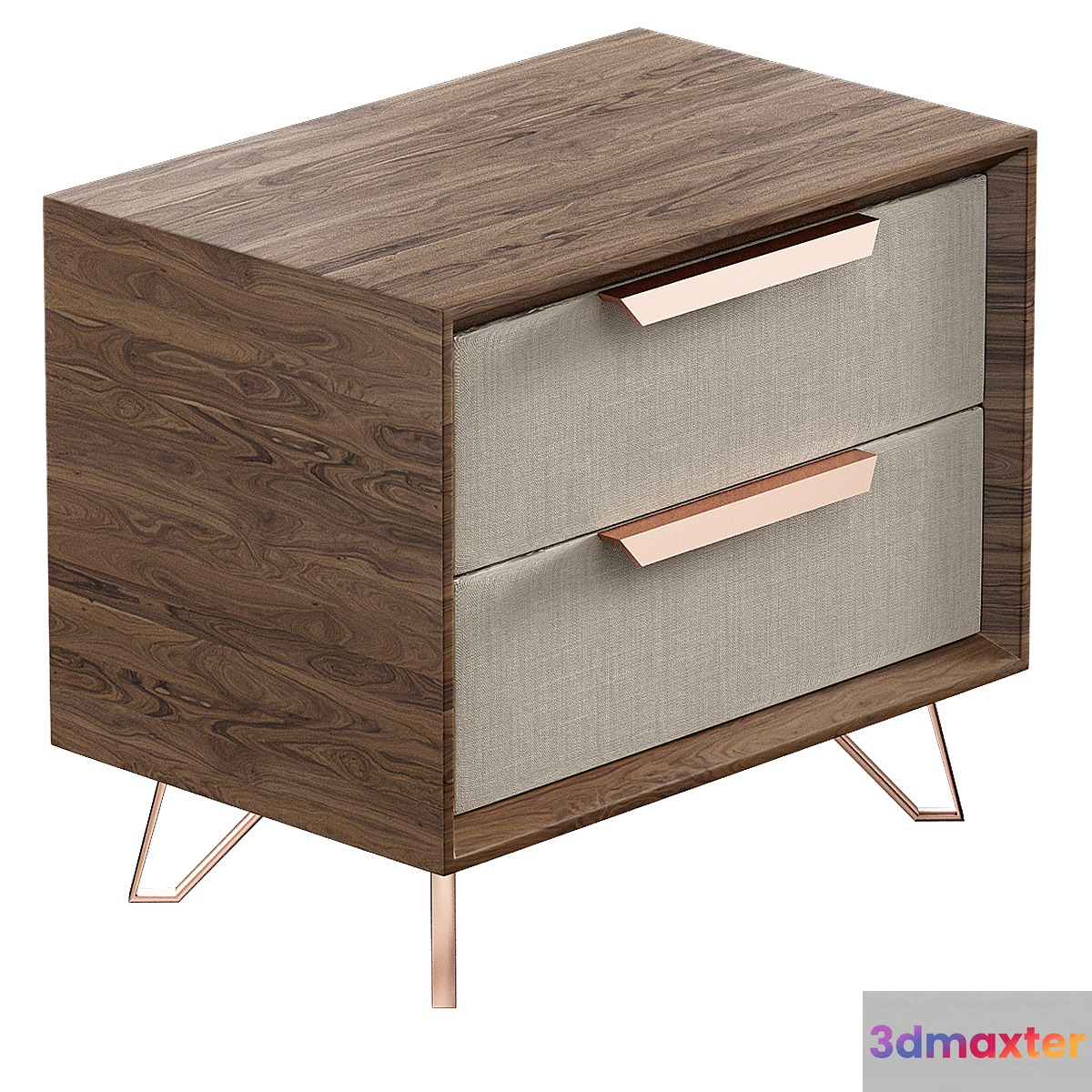 Grand 2 drawer nightstand - No.4