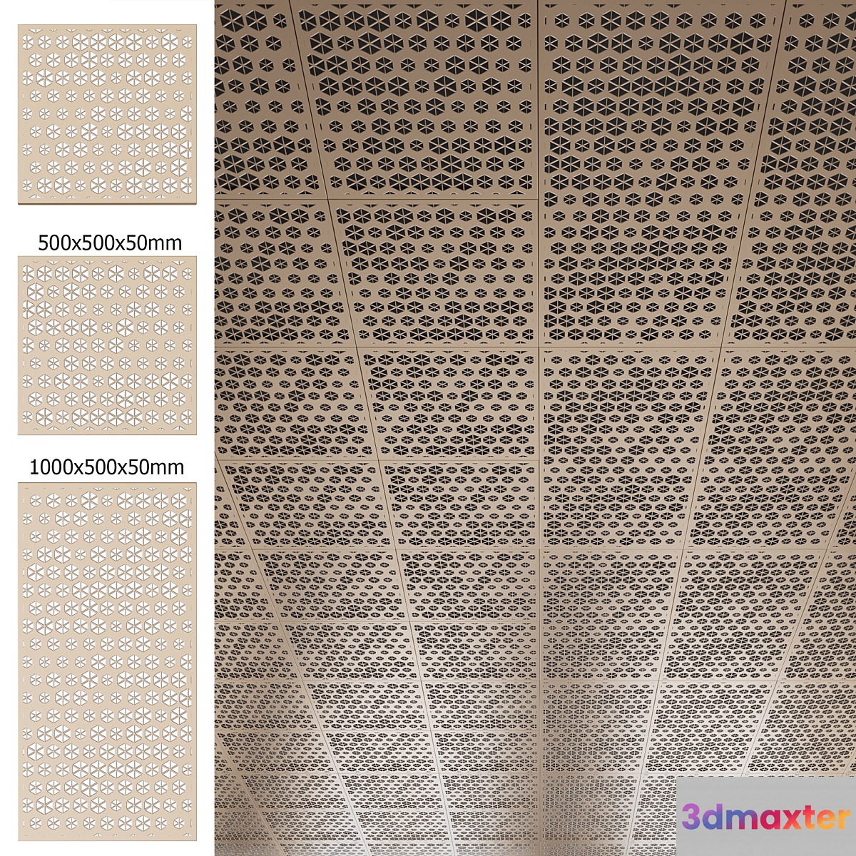 Metal panels - No.2 3D Max