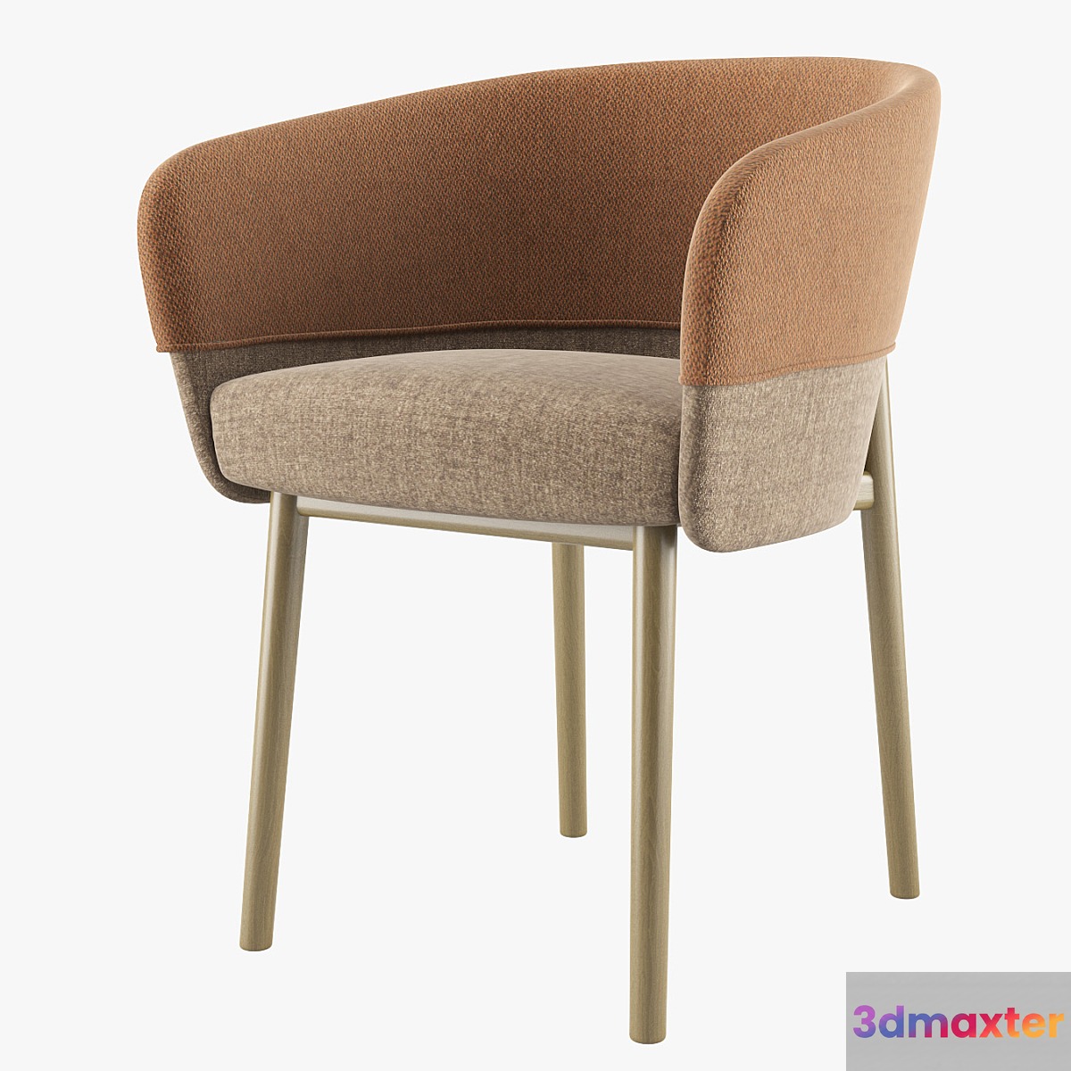Linteloo Gent Chair 3D Max