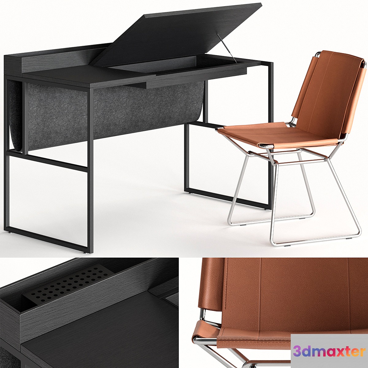 MDF ITALIA Neil leather and Venti home 3D Max