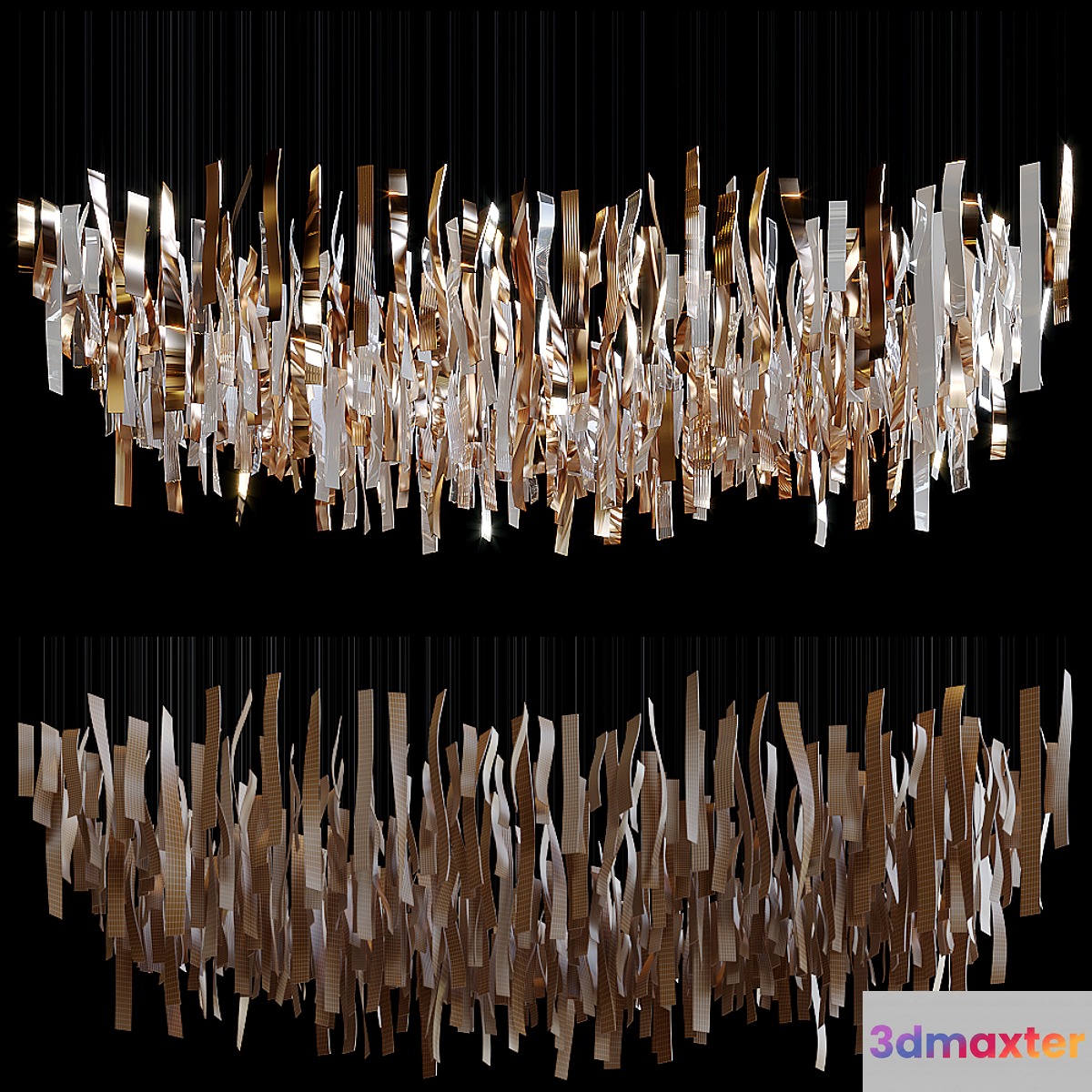 Chandelier Light Vargov 3D Max