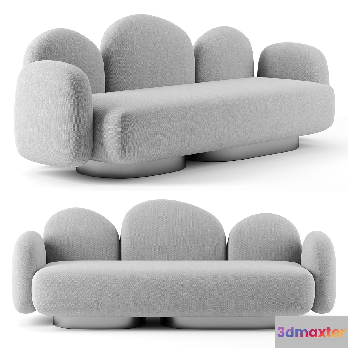 The ASSEMBLE sofa by destroyers builders for valerie objects