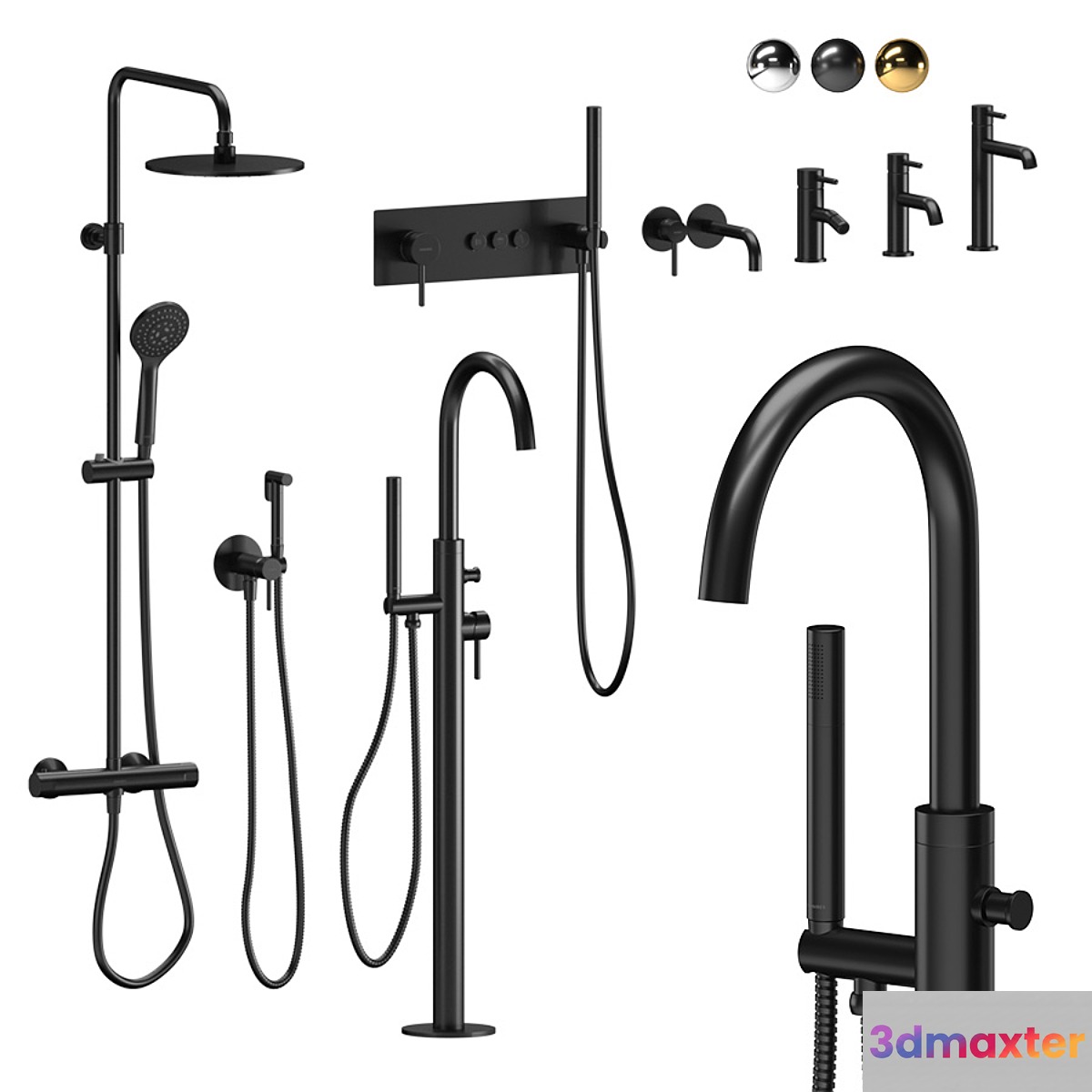 Omnires Y set 2 3D Max