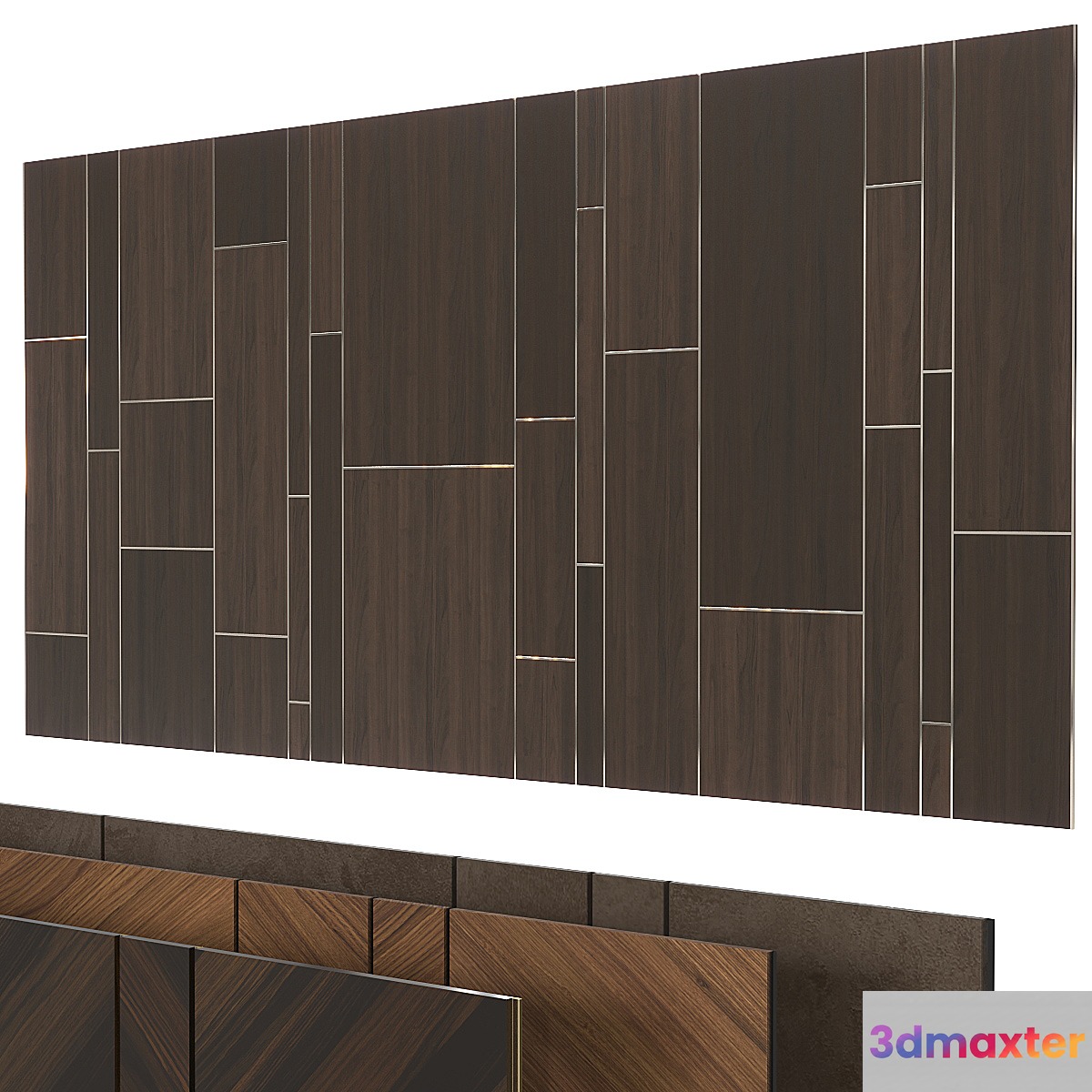 Decorative walls 3D Max