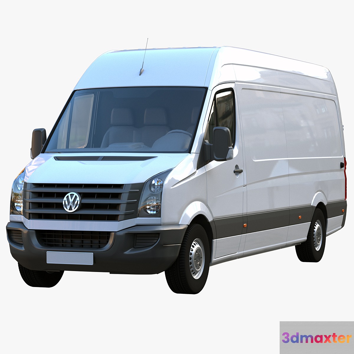 VW Crafter Box 3D Max