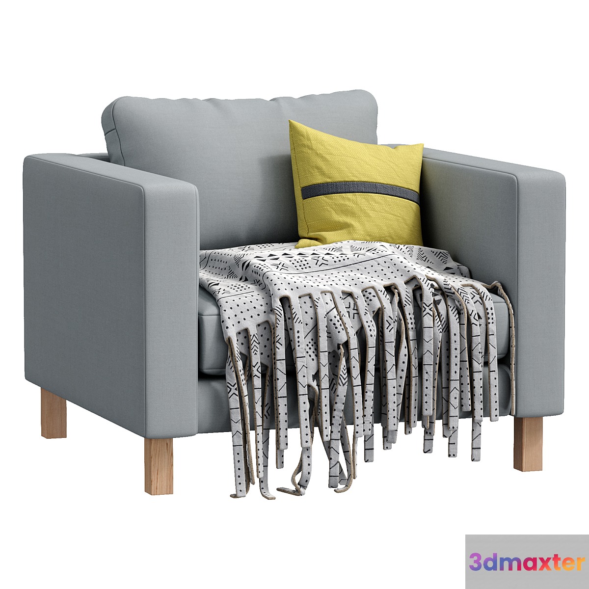 Armchair Karlstad by Ikea 3D Max