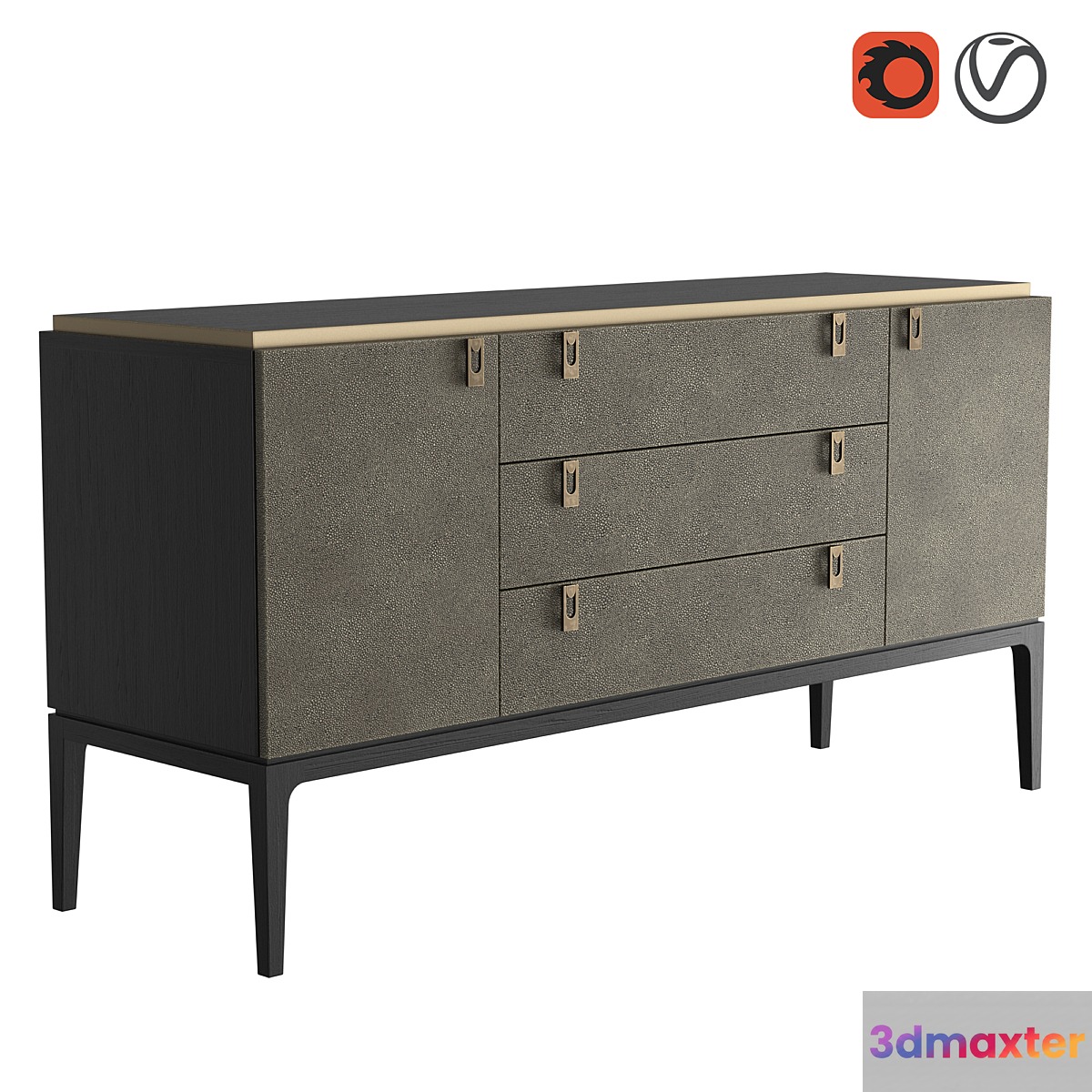 Dantone Home Glamor Chest of drawers - No.4