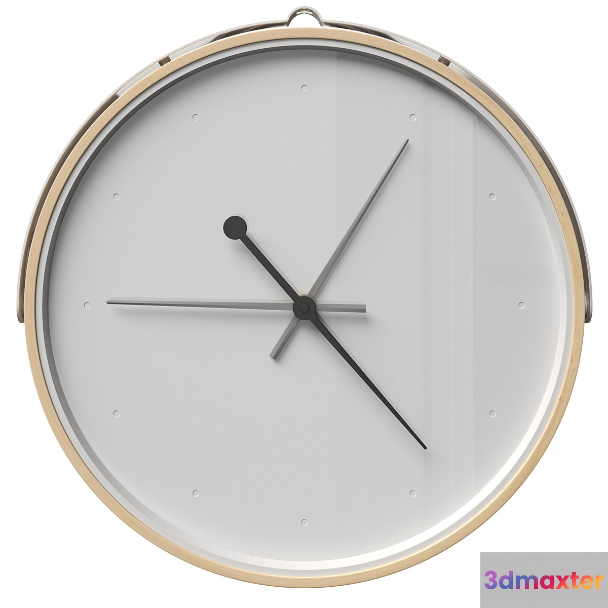 Wall clock Rotblota Rotblot Ikea 3D Max