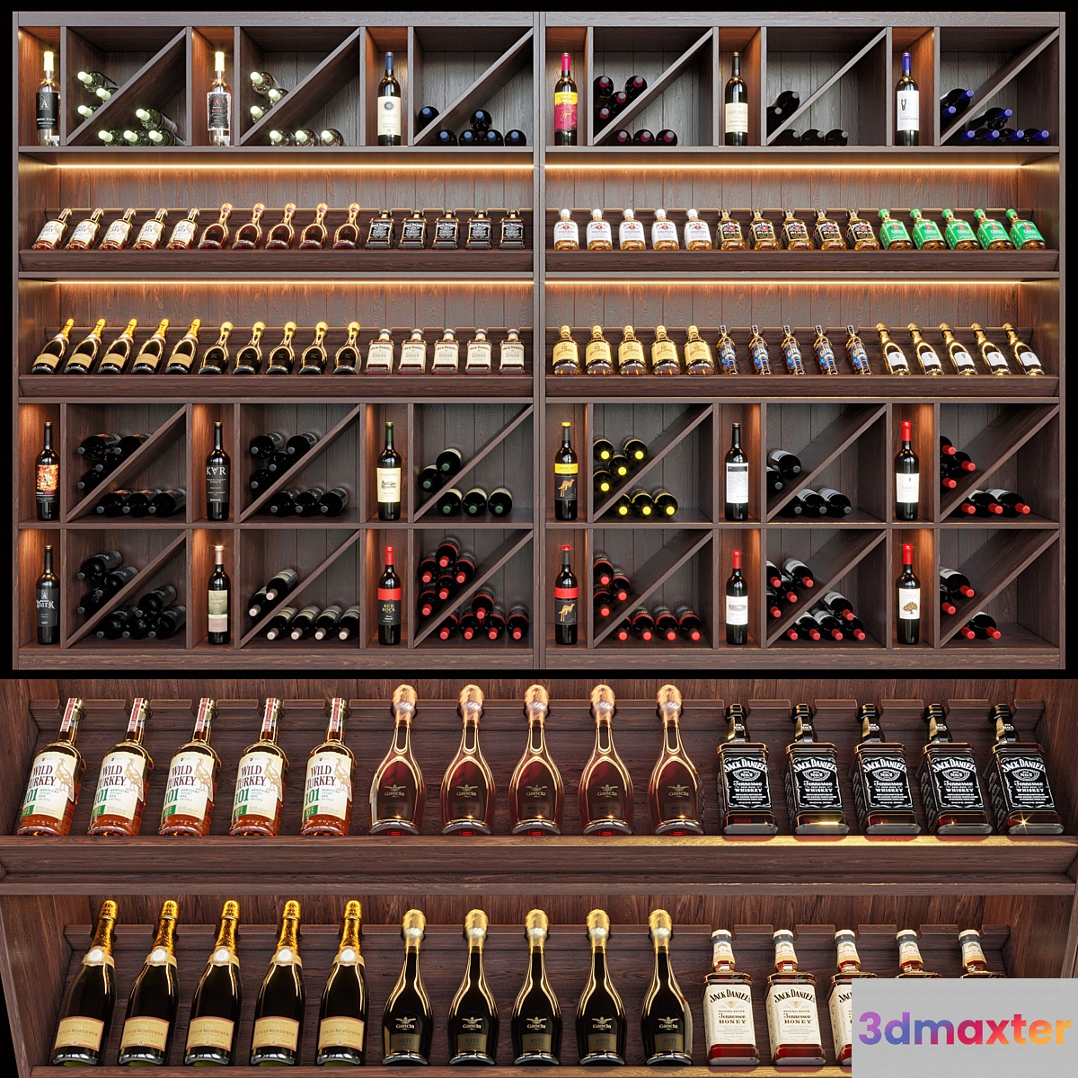 wine shelf 04 - No.3