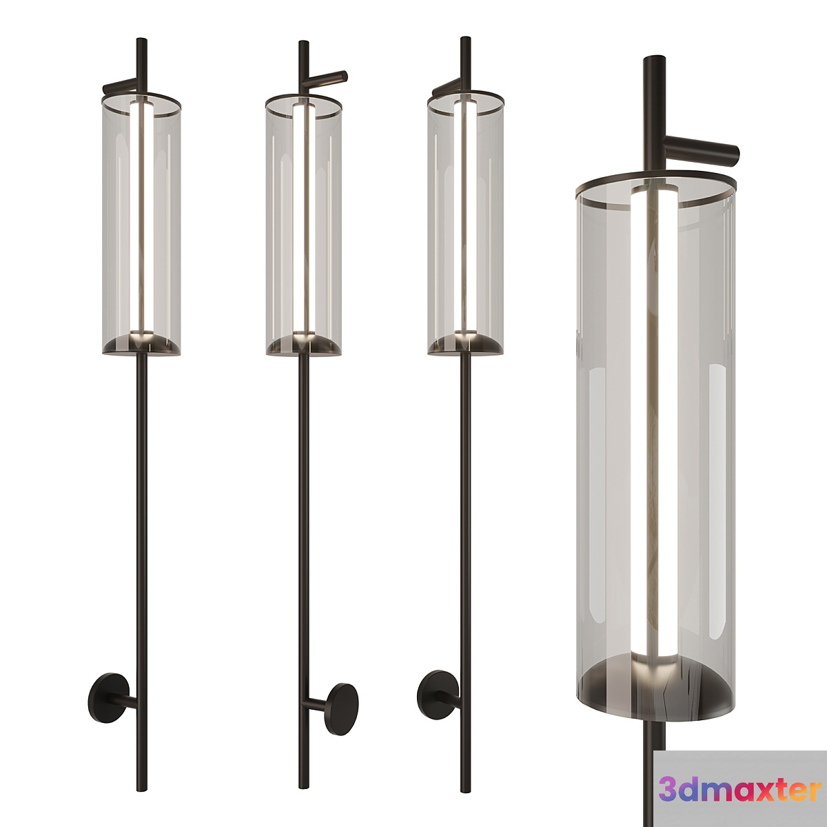 19113 wall lamp 3D Max