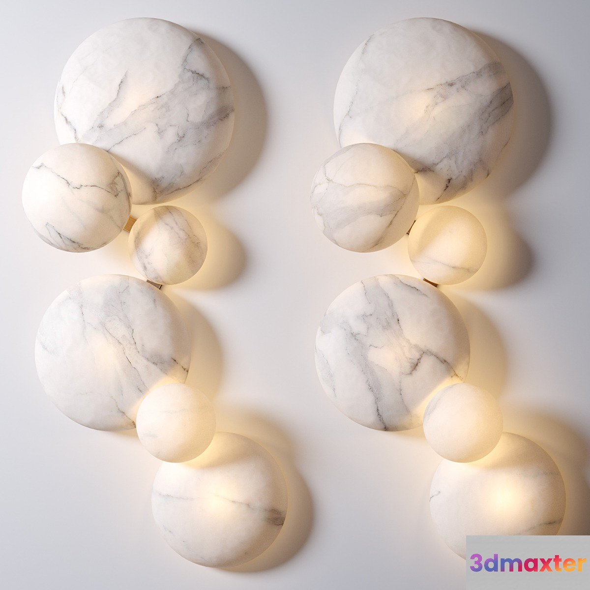 Bubbles by Glustin 3D Max