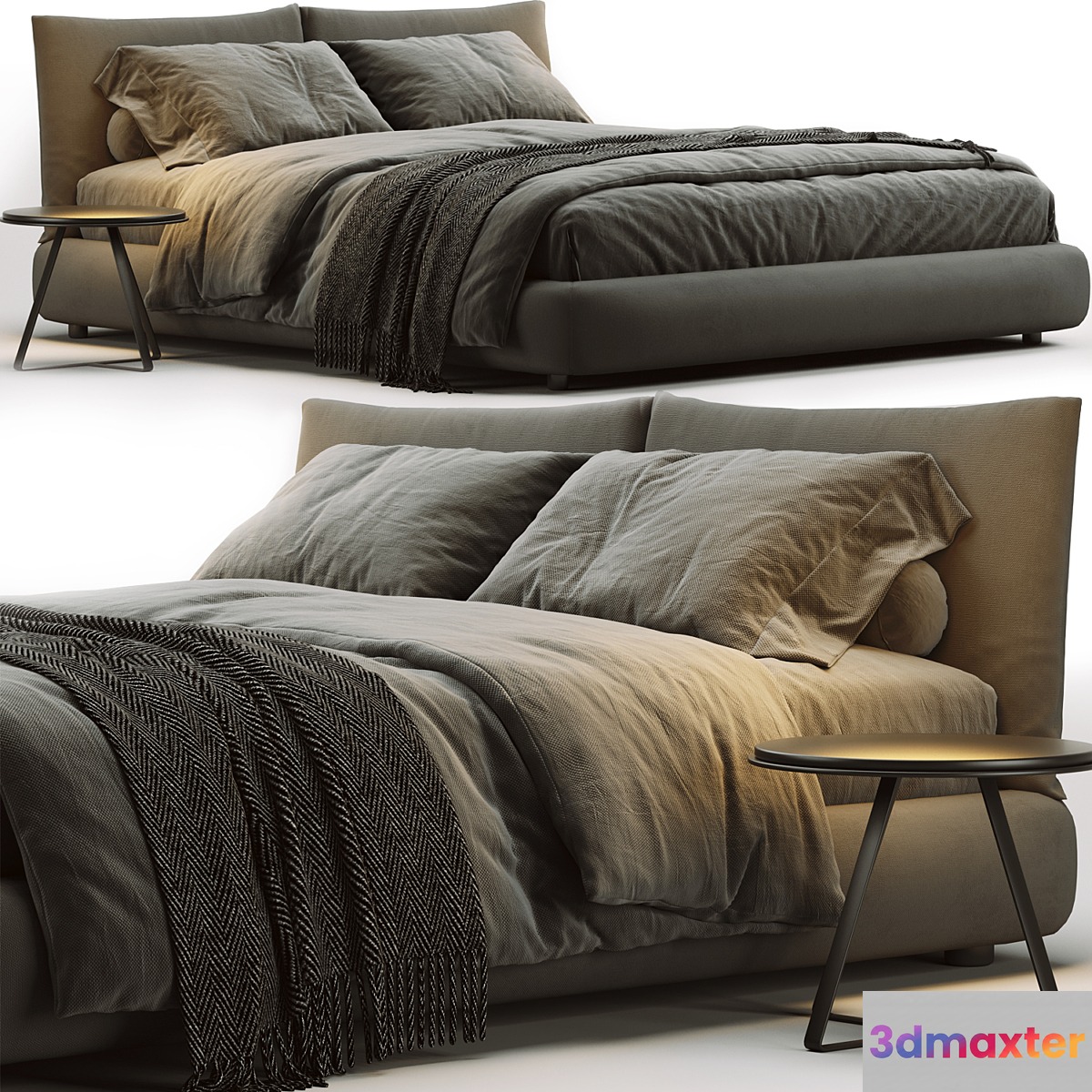Poliform Dream Bed - No.4 3D Max