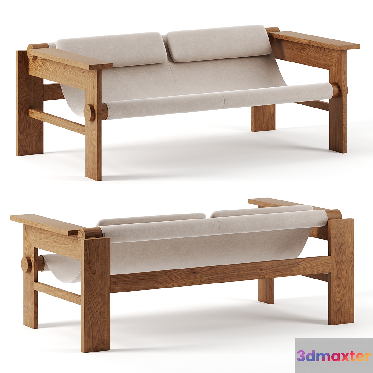 Oak sofa by Haos - No.2