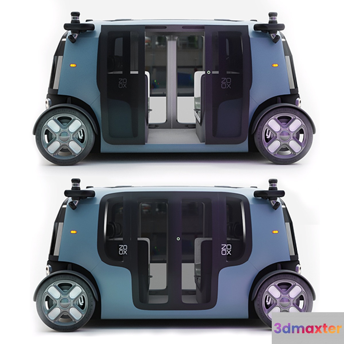 Zoox Smart Car 3D Max