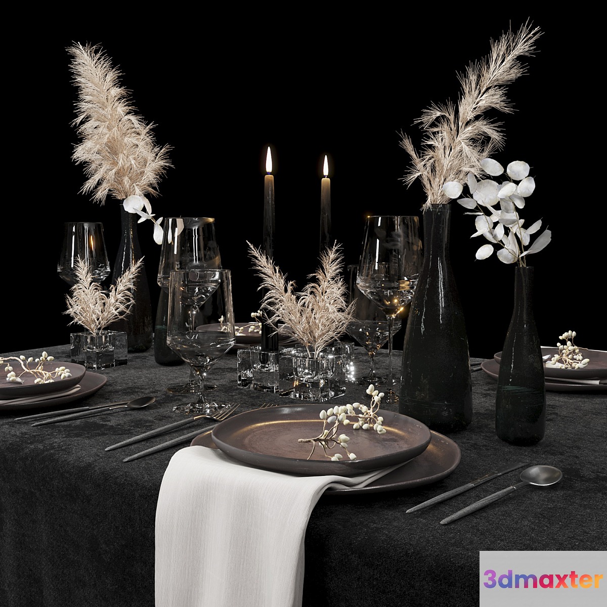 Table Setting 3D Max