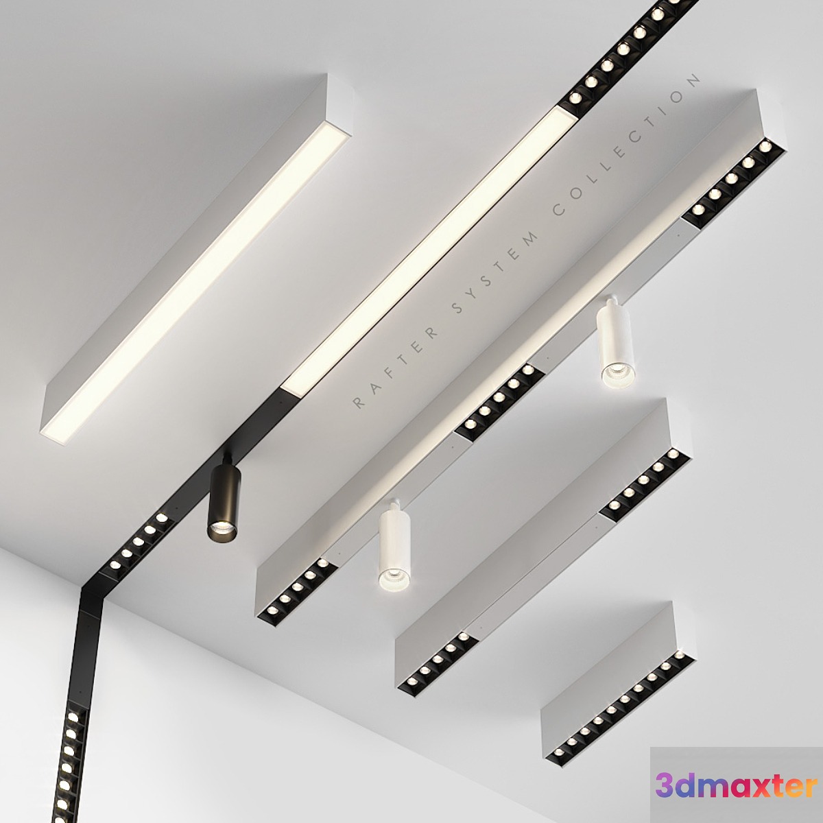 AQForm Rafter System Collection 3D Max