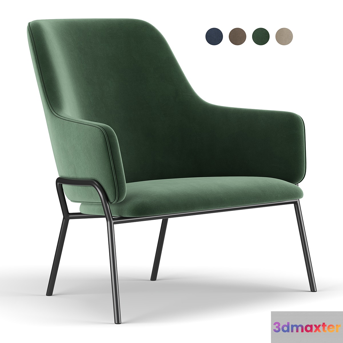 Skift Lounge Armchair 3D Max