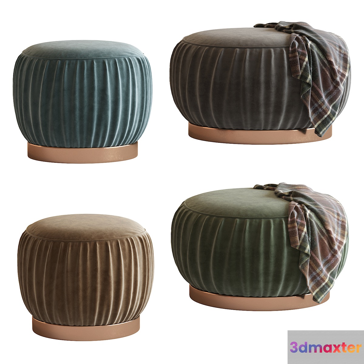 René Pouf 3D Max