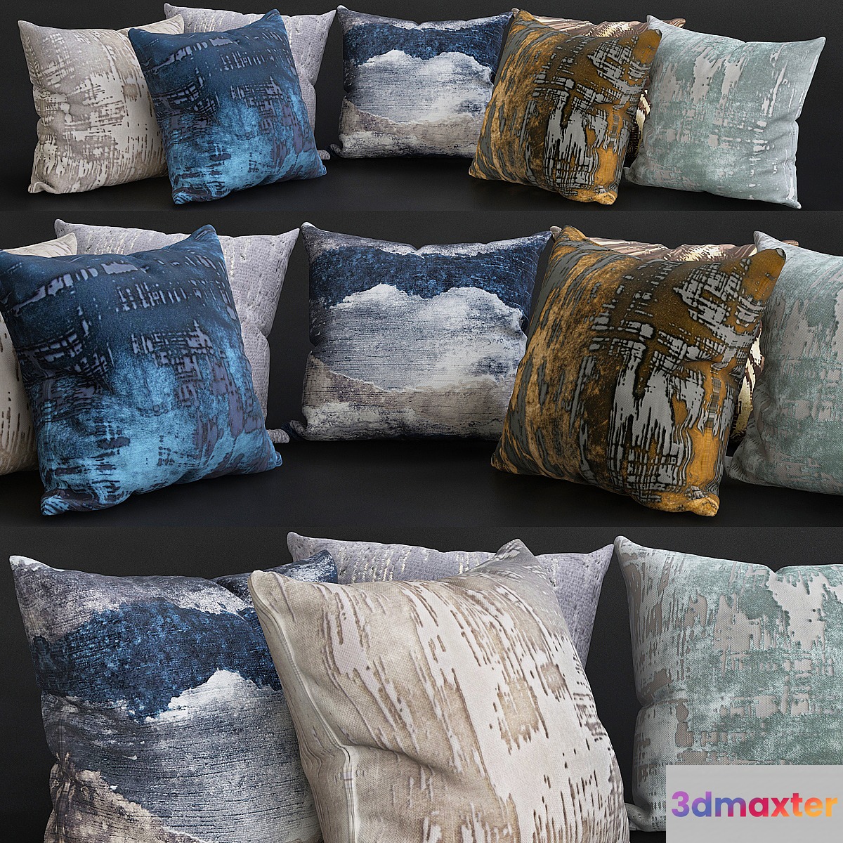 Pillows for sofa Premium PRO №163 3D Max