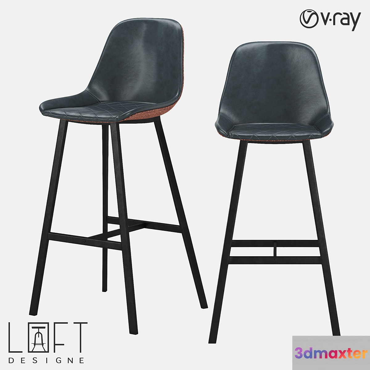 Bar stool LoftDesigne 30128 model - No.4