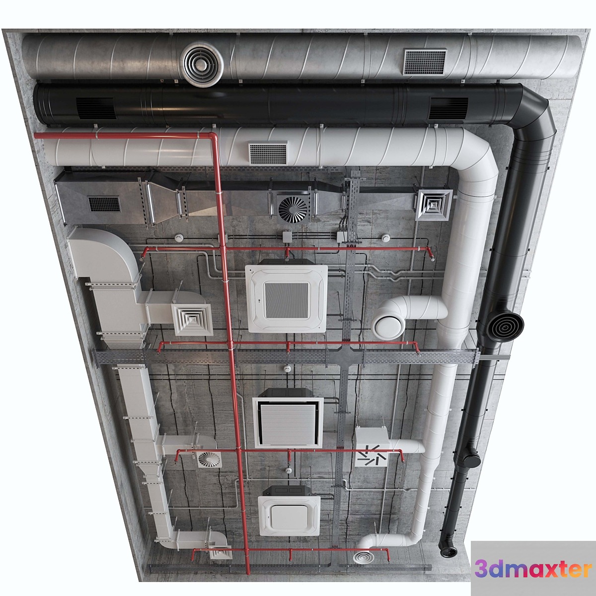Ventilation system set 01 - No.2