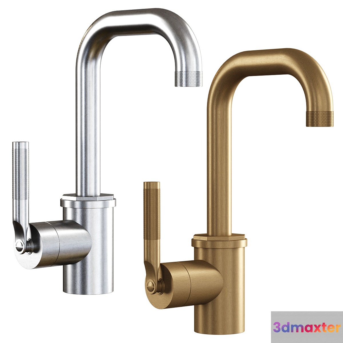 Landmark pure Single lever basin faucet by Samuel Heath 3D Max
