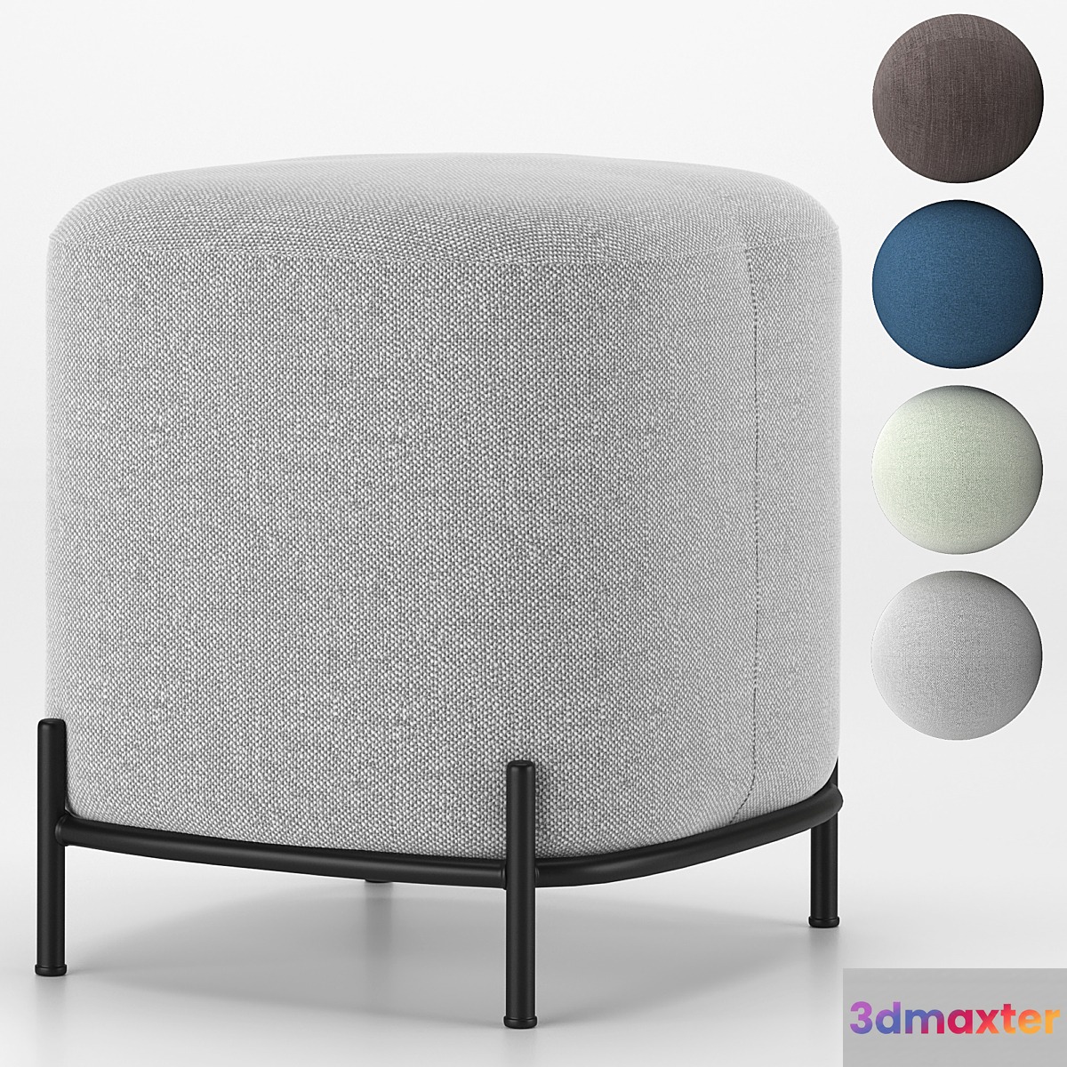 Pouf Pawai 3D Max