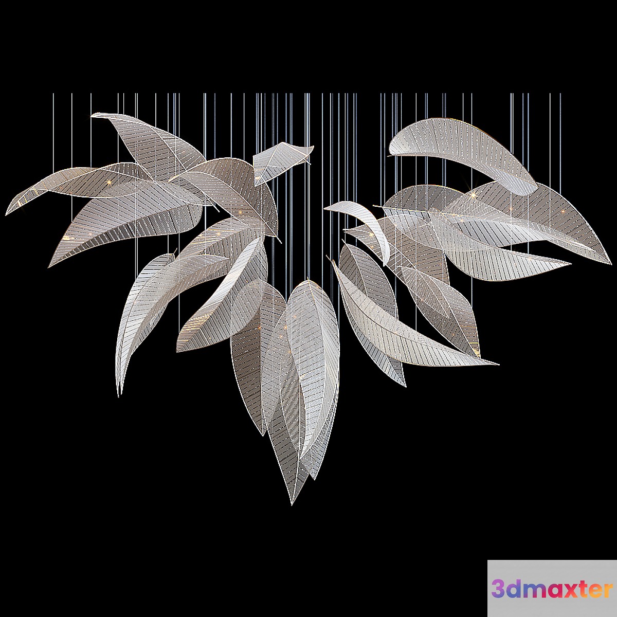 LASVIT Crystal Palm 3D Max