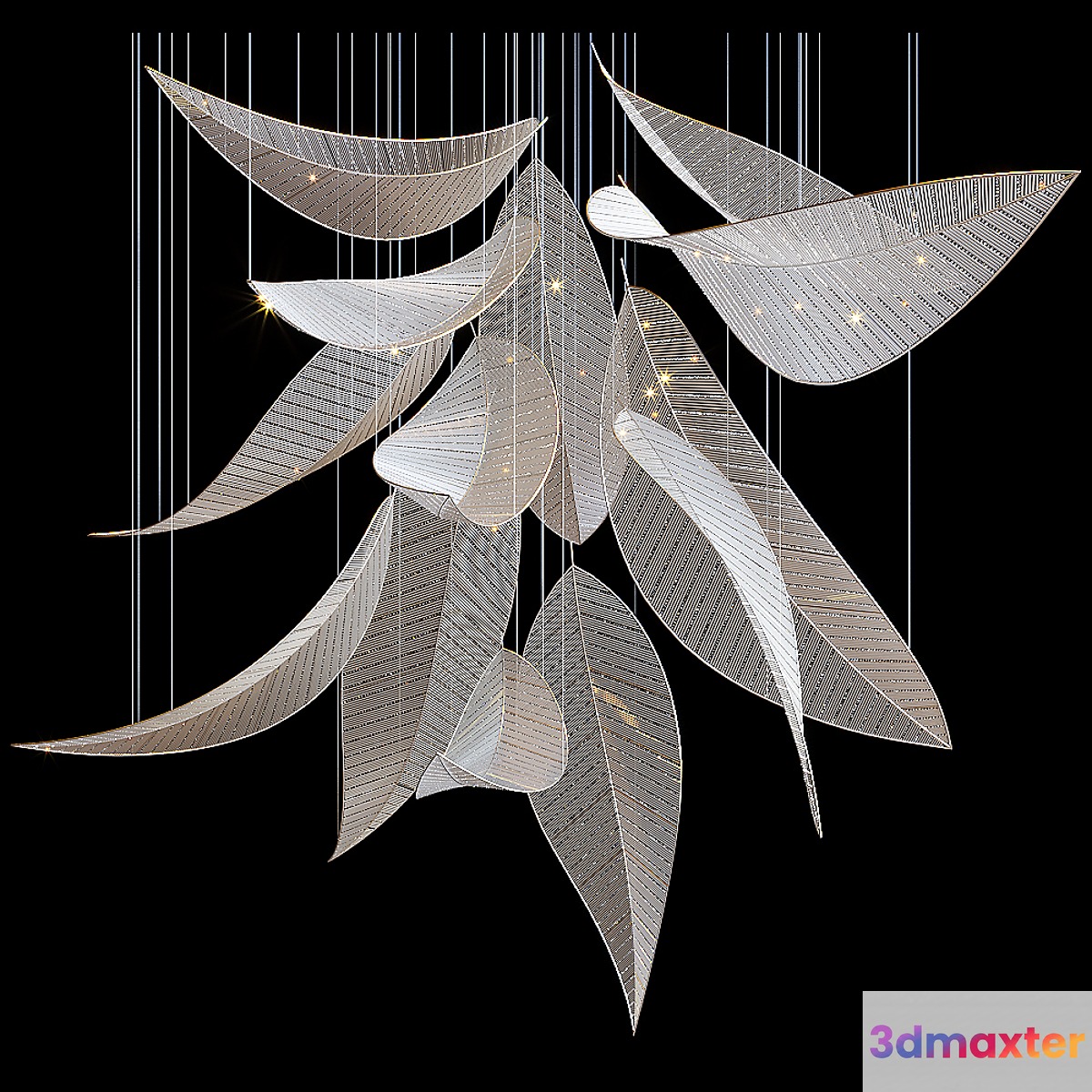 LASVIT Crystal Palm 3D Max