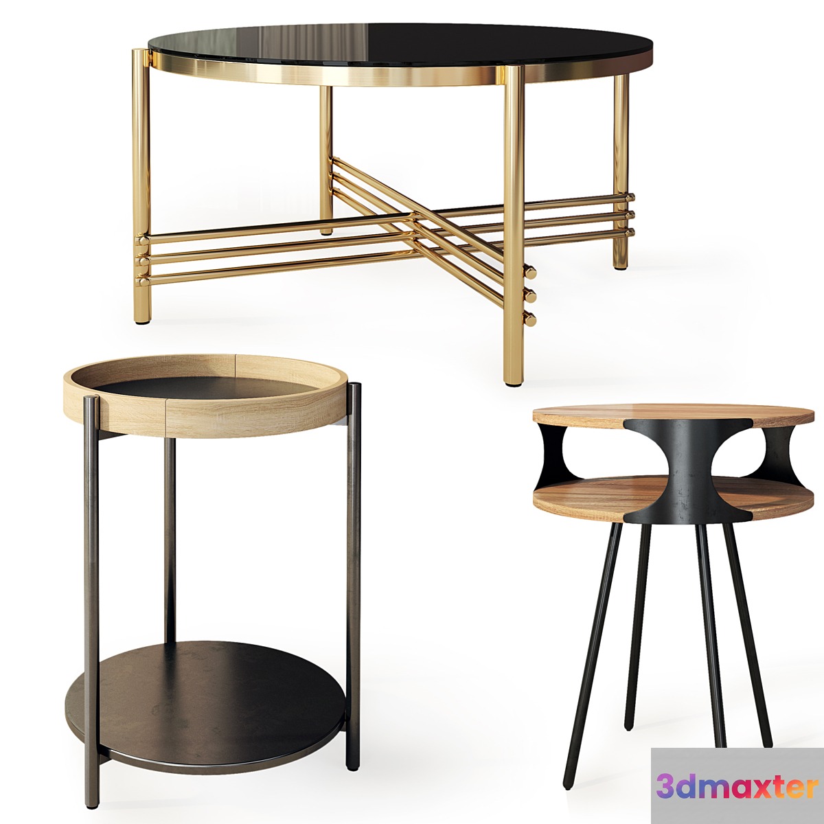 Coffee table Ismena Kirby Rolo from Angstrem. Coffee table by Angstrem