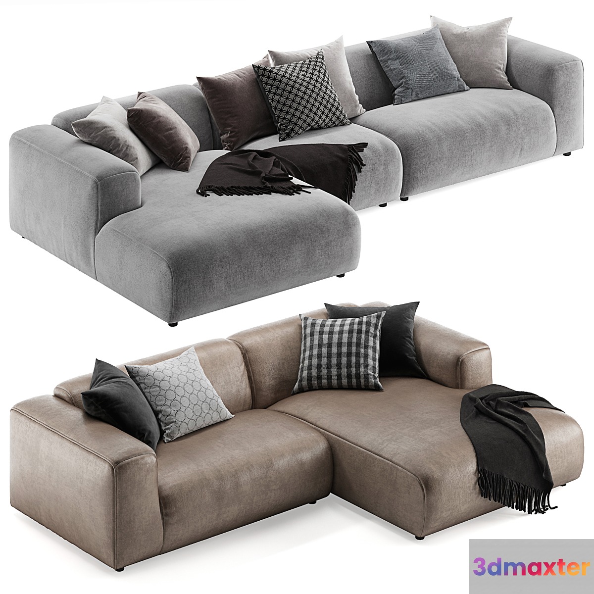 Rolf Benz freistil 187 L sofa