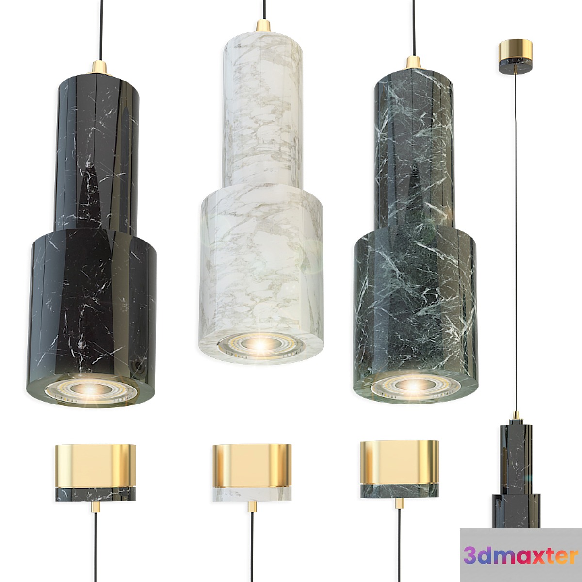 Lampatron PING Chandelier 3D Max Lampatron PING Chandelier 3D Max