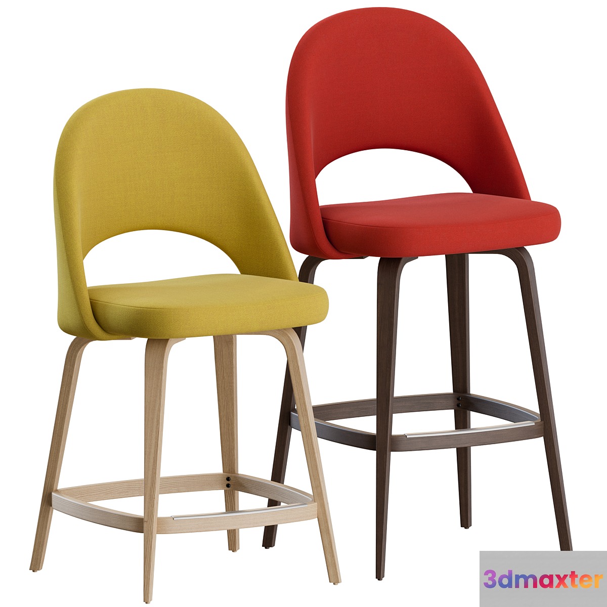 Saarinen Executive Stool by Knoll 3D Max