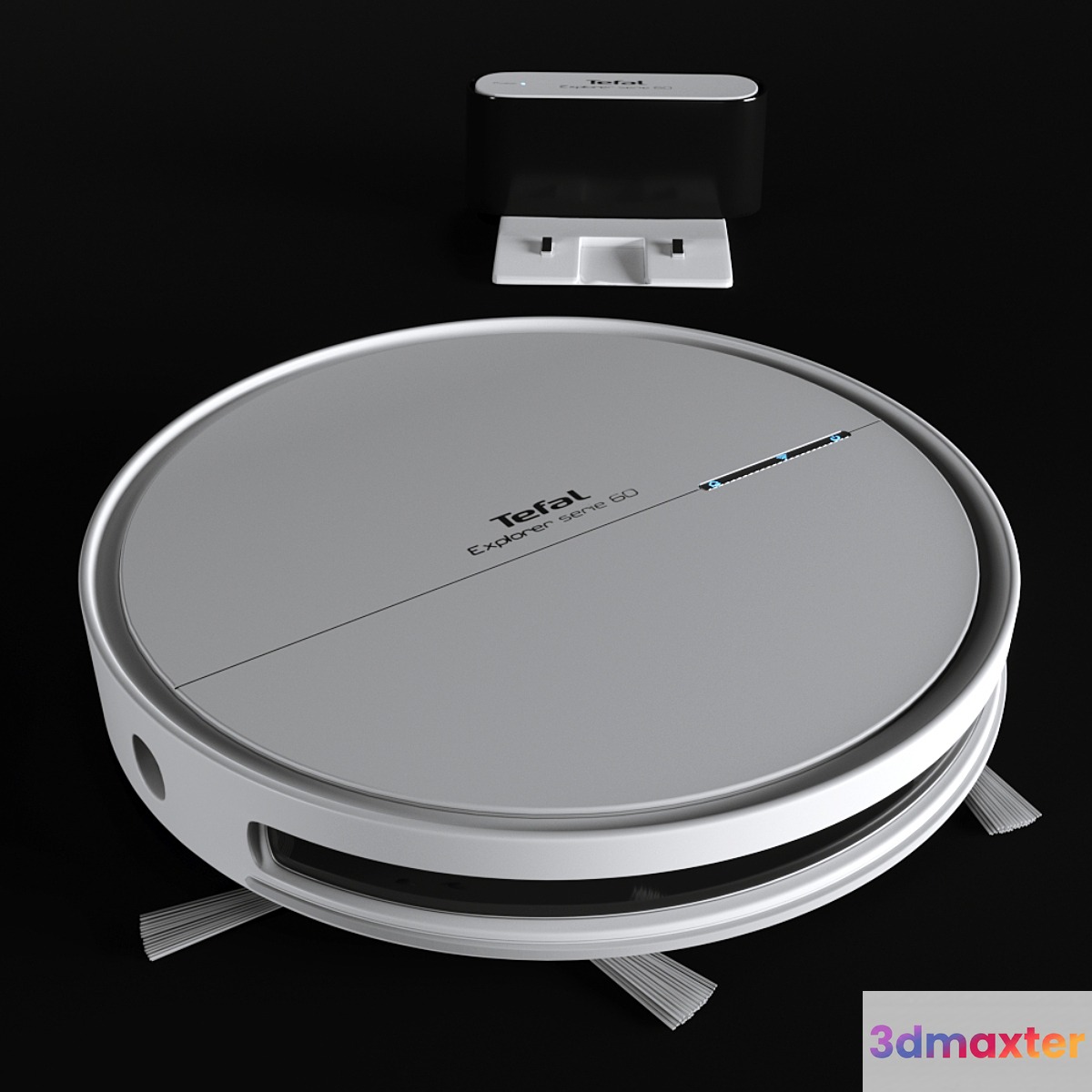 Robot vacuum cleaner Tefal X-plorer SERIE 60 white - No.2