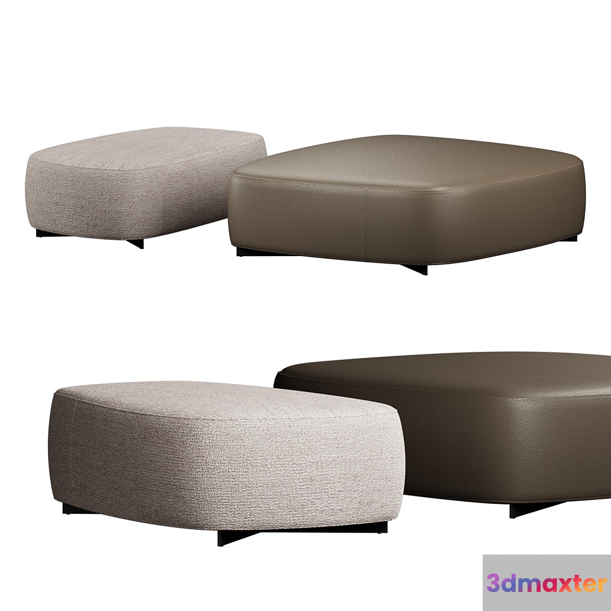 Poliform pouf Saint-Germain - No.2