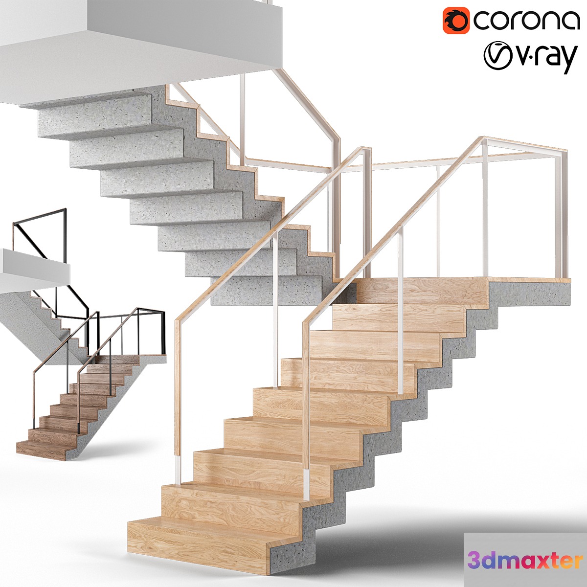Concrete ladder