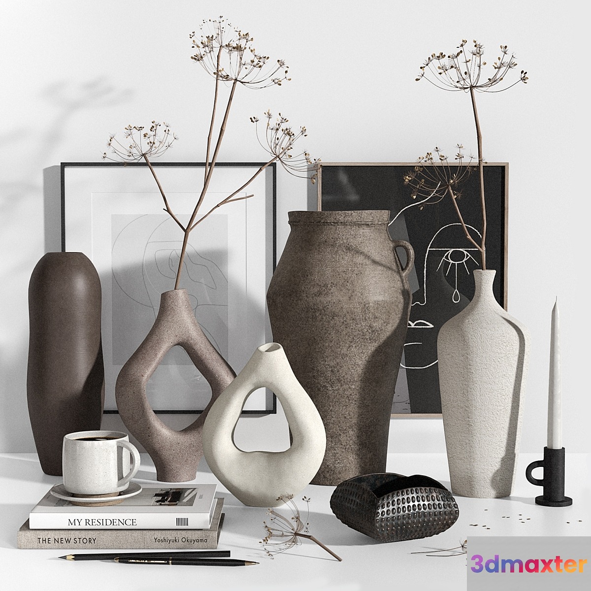 Decorative Set 37 3D Max