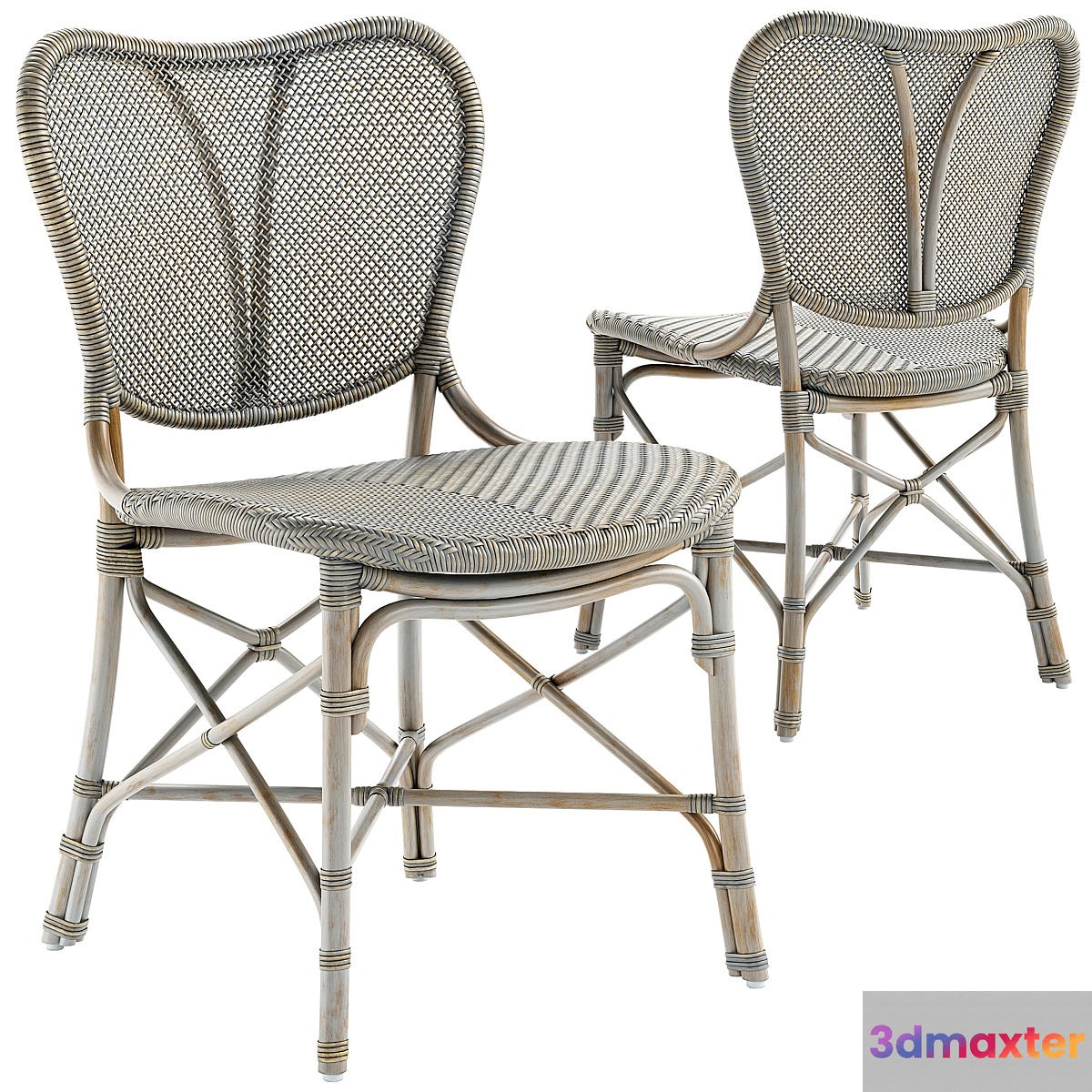 Side Chair Jordan by Palecek 3D Max