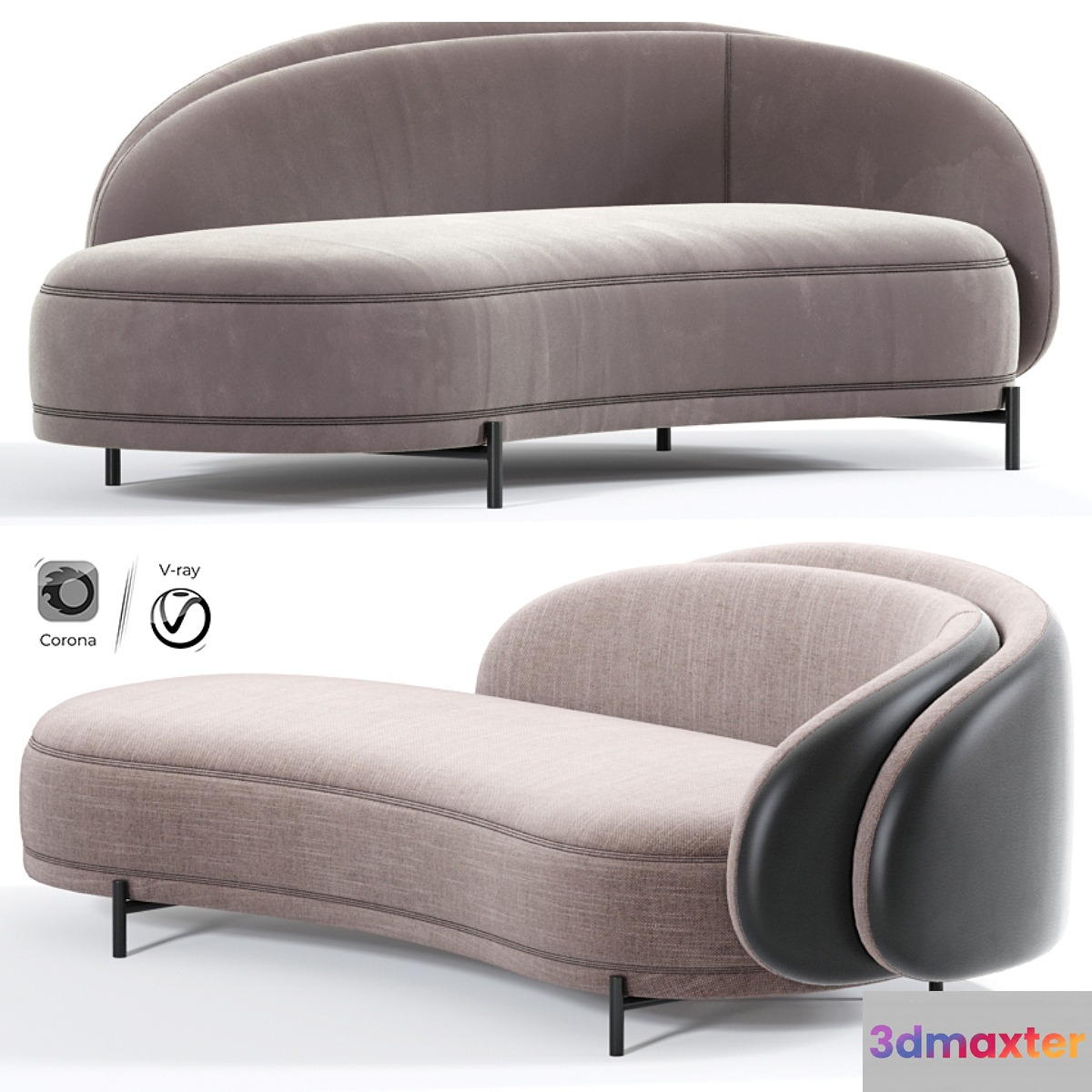 Studio Paolo Ferrari Layered Sofa 3D Max