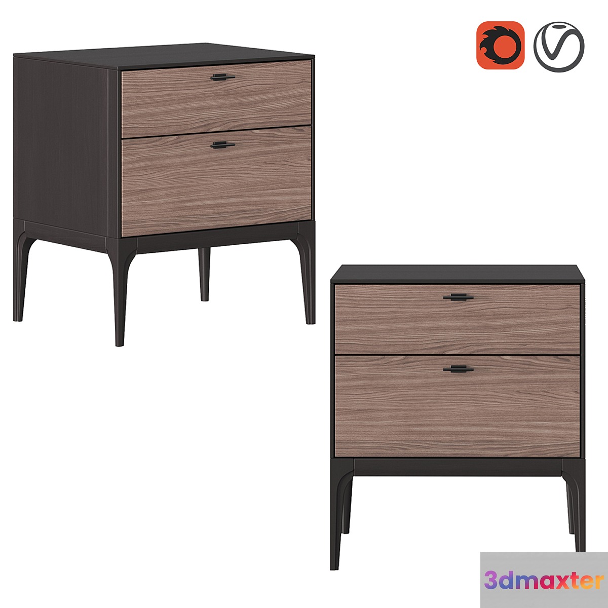 Dantone Home Bedside table Verona 3D Max