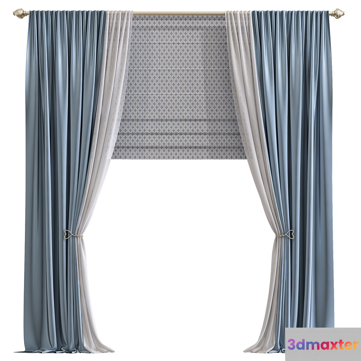Curtain 769 3D Max
