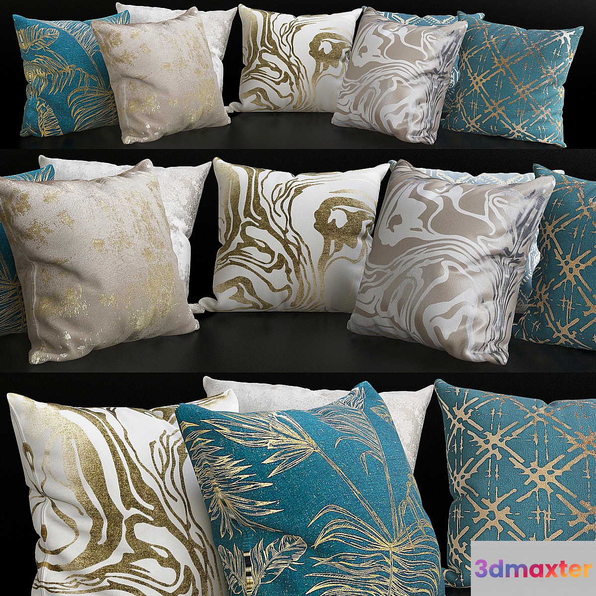 Pillows for sofa Premium PRO No. 178 3D Max