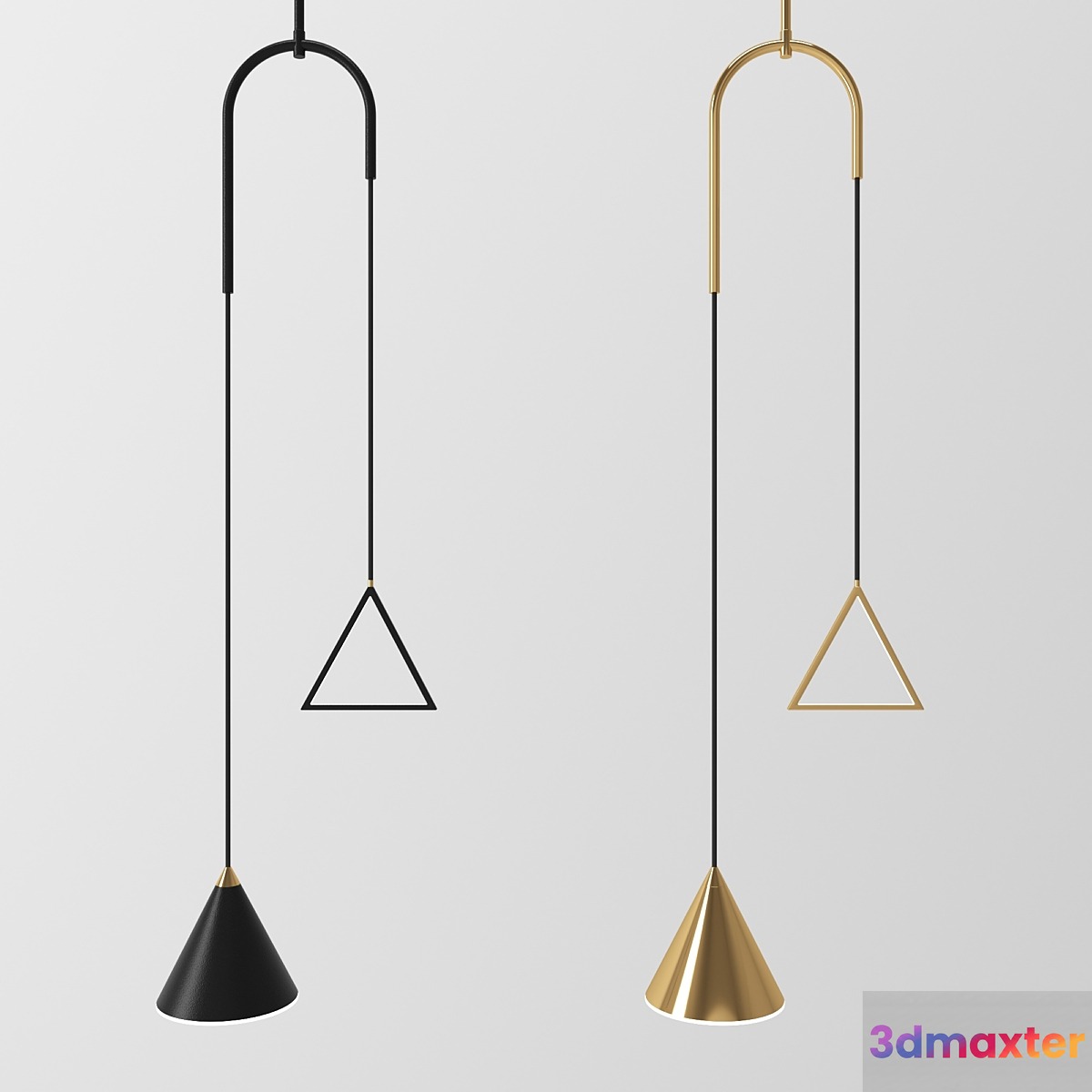 Pendant lamp Fergus Lampatron 3D Max