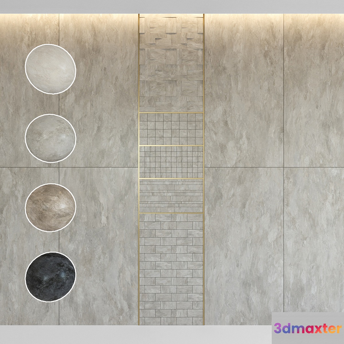 Luxury Design REX Ardoise Magnum Decor 3D Max