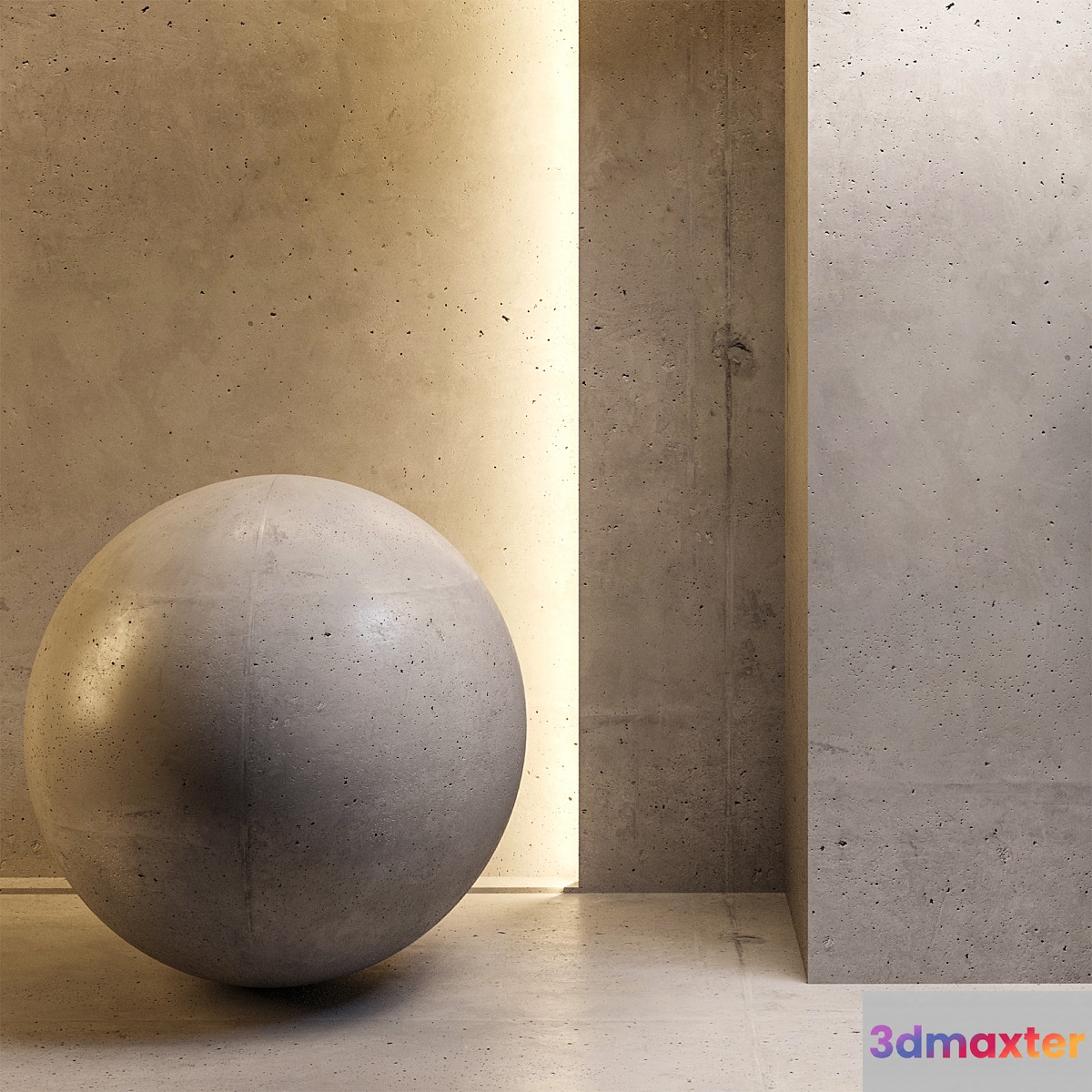Concrete 3D Max