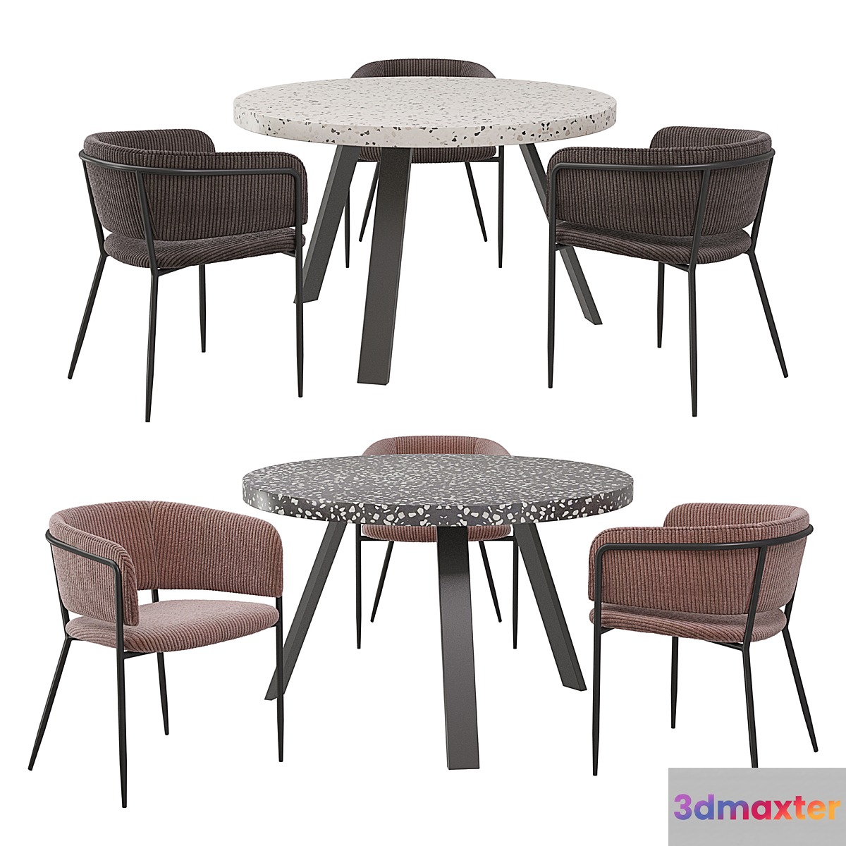 Dining set kave home 3D Max