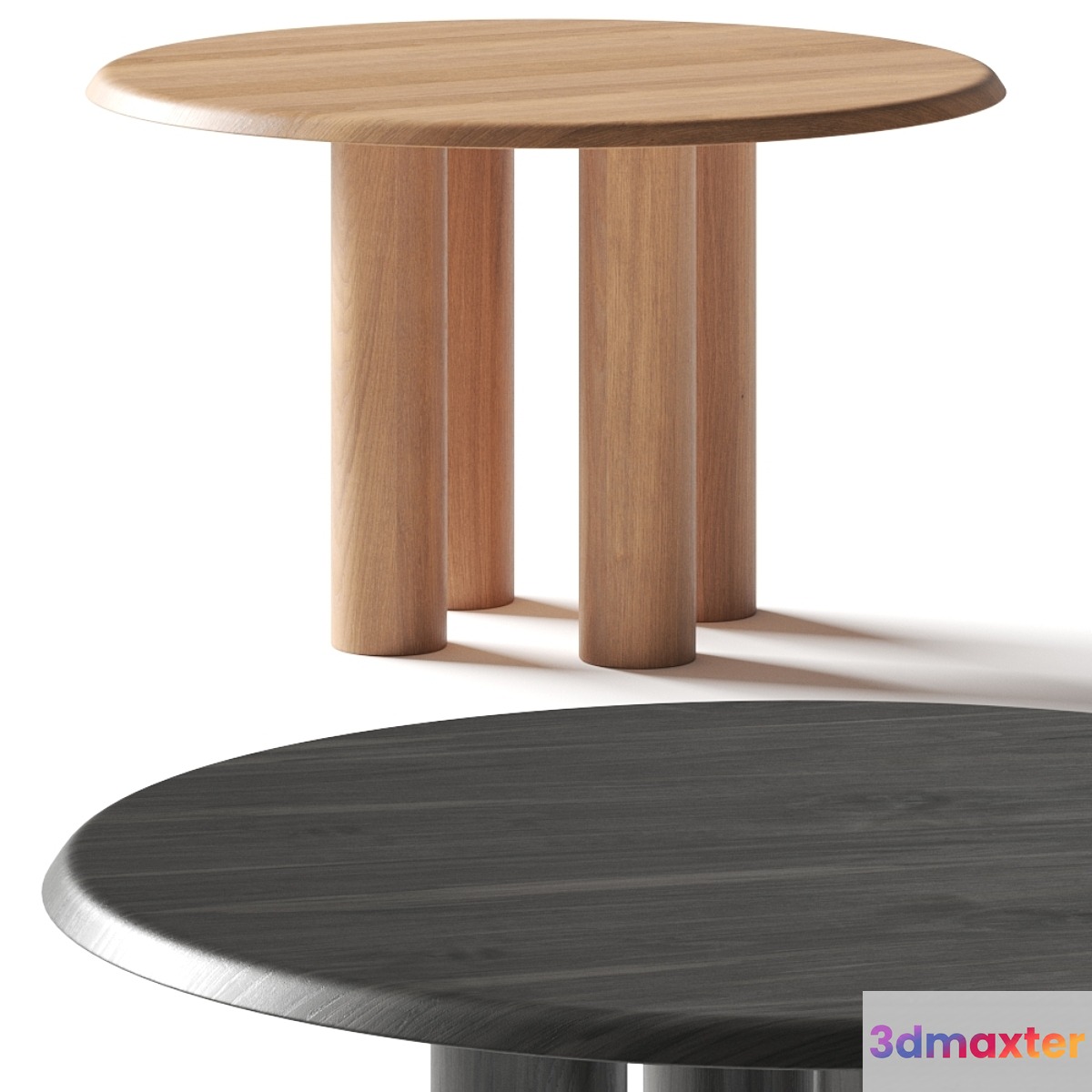Fredericia Furniture Islets Dining Table 3D Max
